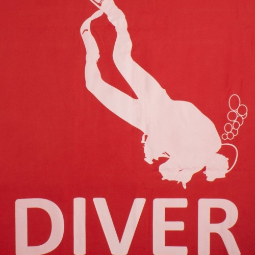 Microvezel strandhanddoek - Diver